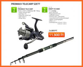 Akciós Nevis Promaxx Tele Carp Fenekező Pontyozó Tele Horgászbot Szett