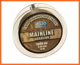 Asso Carp Mainline Abrasion Terep 1000m 0,28mm Horgász Zsinór