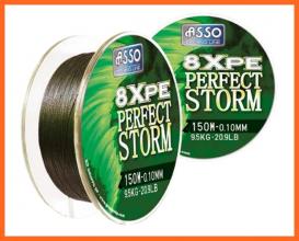 Asso PE8X Perfect Fonott Zsinór 150m 0.12mm 10.7Kg