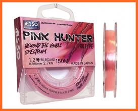 Asso Pink Hunter Fluorocarbon Horgász Zsinór 150m 0.205mm 3.2Kg