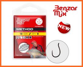 Benzár Mix Method Feeder Round Maruto 8-as 8db Horgász Horog