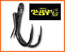 Black Cat Ghost Dupla Ágú Horog 6/0-ás 5db, Harcsázó Kiegészítő