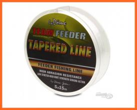 By Döme Team Feeder Tapered 0,195-0,28mm Horgász Előkezsinór