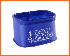 By Döme Team Feeder Tető Nélküli Tároló Horgász Táska 17cm