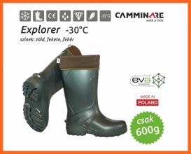 Camminare Explorer Zöld Színű -30C Horgász Csizma 46-os