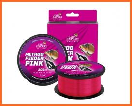 Carp Expert Method Pink 0,30mm 200m Horgász Zsinórok