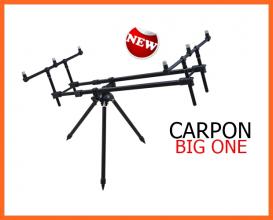 Carpon Big One Három Lábú Fekete Három Botos Rod Pod