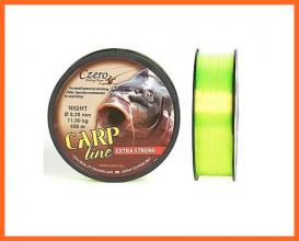 Czero Carp Line Extra Strong Zöld Horgász Zsinór 450m 0,28mm