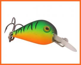 Dam Effzett Finesse Baby Bomber Fire Shark 23mm 2,5gr Wobbler