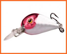 Dam Effzett Finesse Baby Bomber Red Head 23mm 2,5gr Wobbler