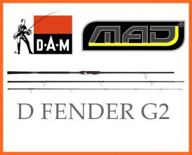 Dam Mad D Fender G2-es Széria 3 Részes 3,6m 3 Lbs Bojlis Bot