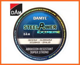 Dam Steelpower Extreme 300m 26,3kg Monofil Zsinór, Harcsázó Kiegészítő