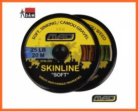Dam Mad Skinline Soft Zöld 20m 25lbs, Előkezsinórok