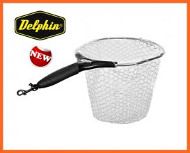 Delphin Alux Fast Egykezes Pergető Horgász Merítőháló