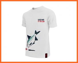 Delphin Catch Me Keszeg Mintás Horgász Póló XXL-es 1