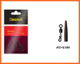 Delphin FDR Feeder Gyorskapocs Szett 5db 10x16mm