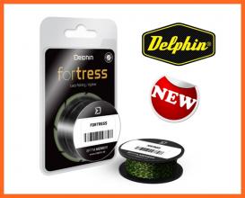 Delphin Fortress Fonott 20m 35 Lbs Horgász Előkezsinór Sárga Zöld