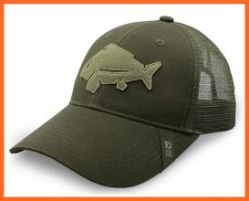 Delphin Outline Carp Trucker Baseball Horgász Sapka