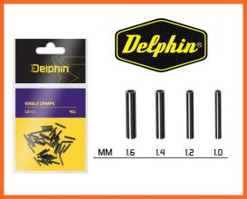 Delphin Single Crimps Ütköző Cső 1.4mm 40db