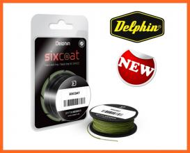 Delphin Sixcoat Bevonatos 13m 25 Lbs Zöld Horgász Előkezsinór