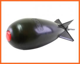 Delphin Spomb Black Fekete Etetőrakéta Mini 16cm