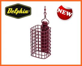 Delphin Square Feeder Horgász Etetőkosár L Méretű 40Gr