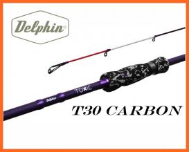 Delphin Toxic T30-as Carbon 240cm 7-35gr, Pergető Horgászbotok
