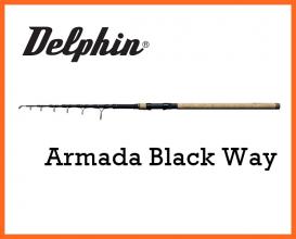 Delphin Traveller Black Way 3,6m 3,0Lbs Teleszkópos Horgászbot