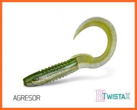 Delphin Twistax Eltail Műcsali Agresor 6cm 5db/csomag