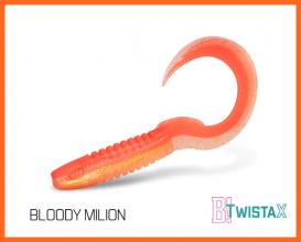 Delphin Twistax Eltail Műcsali  Bloody Milion 6cm 5db/csomag