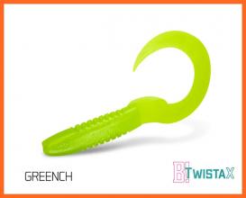 Delphin Twistax Eltail Műcsali Greench 6cm 5db/csomag