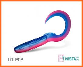 Delphin Twistax Eltail Műcsali Lolipop 6cm 5db/csomag