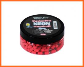 Dovit Favorite Dumbell Neon Method Horgász Pellet Csoki Eper 5mm 30g