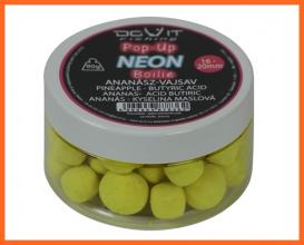 Dovit Neon Pop Up Lebegő Bojli Ananász Vajsav 16-20mm 90g