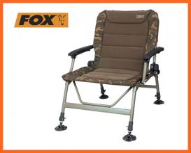Fox Camo R2 Terep Mintás Karfás Horgász Szék