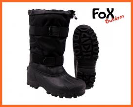 Fox Outdoor Meleg Téli Fekete Thermo -40C Horgász Csizma 43-as