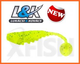 Lukácsi & Kovács Floating Shad Műcsali 10cm 3db Sárga Pöttyös