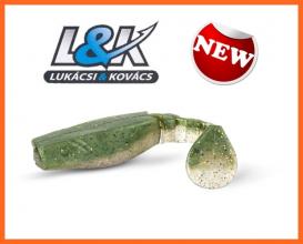 Lukácsi & Kovács Warrior Shad Műcsali 7,5cm 4db Zöld Szürke