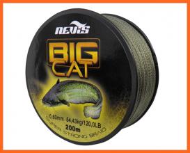 Nevis Big Cat 0,500mm, Fonott Harcsázó Zsinór