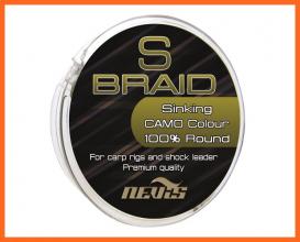 Nevis S Braid Merülőszálas 0,14mm 15m Fonott Horgász Előkezsinór