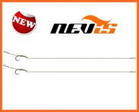 Nevis Snowmen Rig Előkötött Horgok Teflon Horoggal 8-as
