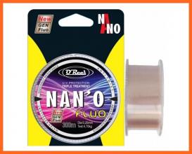 O Reel Nano Fluo 300m 0,30mm Szürke Horgász Zsinór