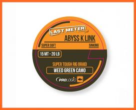 Prologic Abyss K Link 15m 30lbs Kevlár Horgász Előkezsinórok