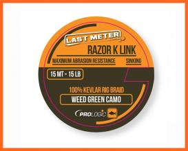 Prologic Razor K Link 15m 40lbs Kevlár Horgász Előkezsinór
