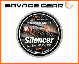 Savage Gear 8X Silencer Braid 0,12mm 120m , Fonott Zsinór