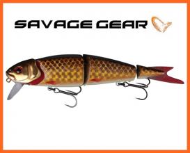 Savage Gear 4 Play Herring Liplure Wobbler 3D Barna Fekete 19cm 52gr SS