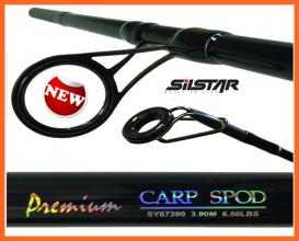Silstar Carp Spood 2 Részes 3,9m 6,5 Lbs Távdobó Horgászbot