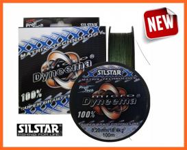 Silstar Micro Dynema Mátrix Technology 0,18mm 14,8kg Fonott Zsinór