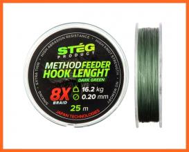 Stég Product Feeder Horgász Előkezsinór 25m 0,20mm 45Lbs