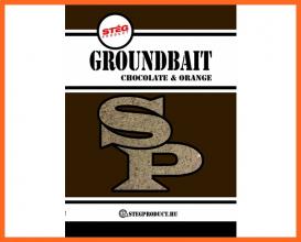 Stég Product Grundbait Horgász Etetőanyag Csokoládé Narancs 1kg